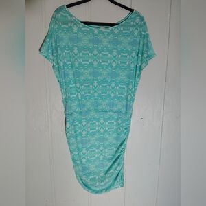 CLEAN!! VICTORIA'S SECRET, Geometric Patterned Midi Dress. Size M
